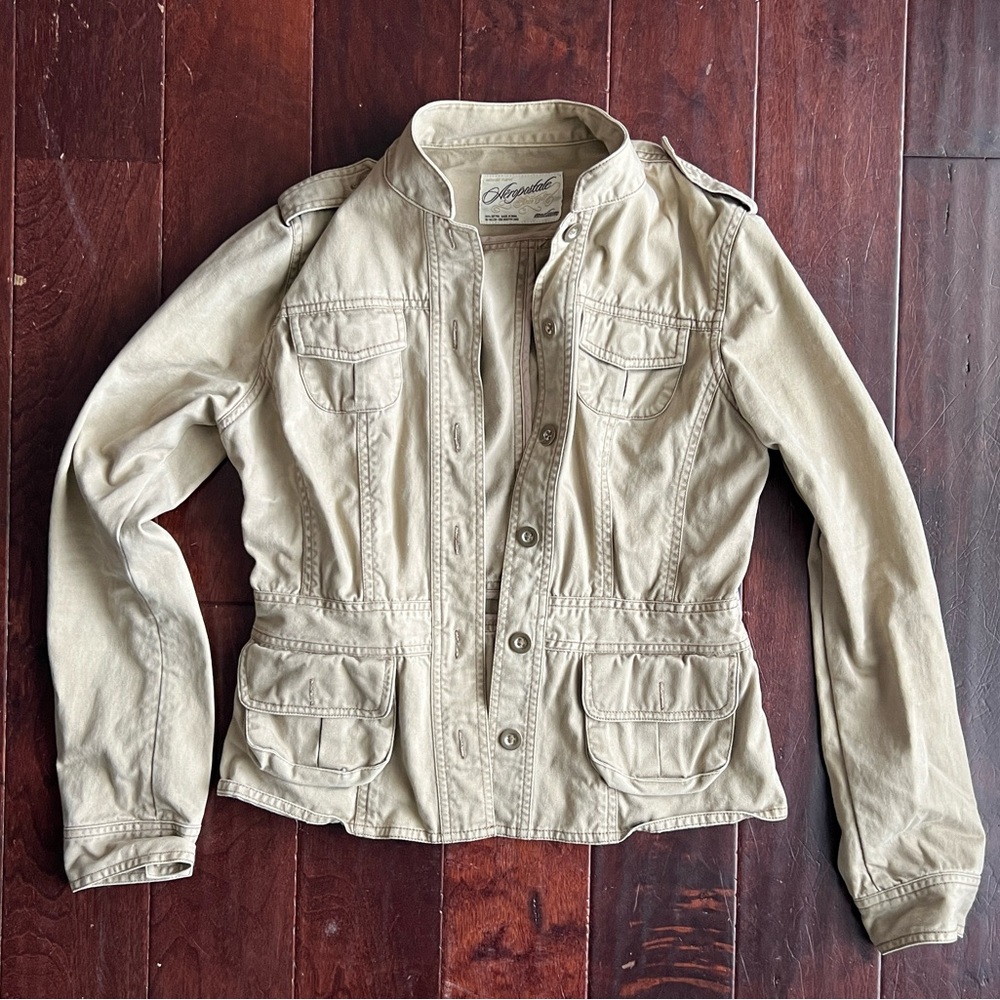 ⭐️ Aeropostale Vintage Cargo Jacket 🧸